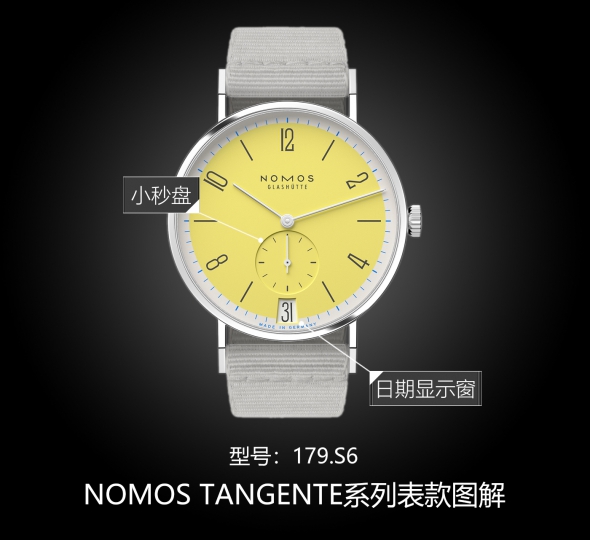 NOMOS TANGENTE系列179.S6图解