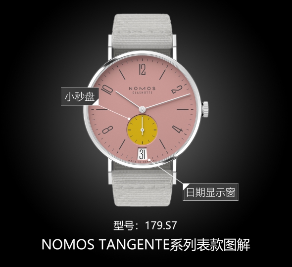 NOMOS TANGENTE系列179.S7图解