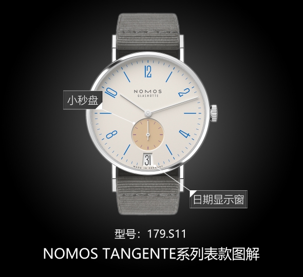 NOMOS TANGENTE系列179.S11图解