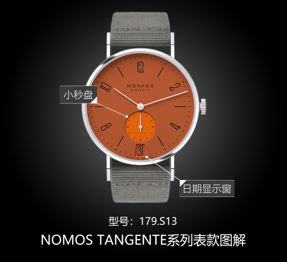 NOMOS TANGENTE系列179.S13图解