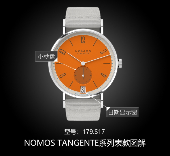 NOMOS TANGENTE系列179.S17图解