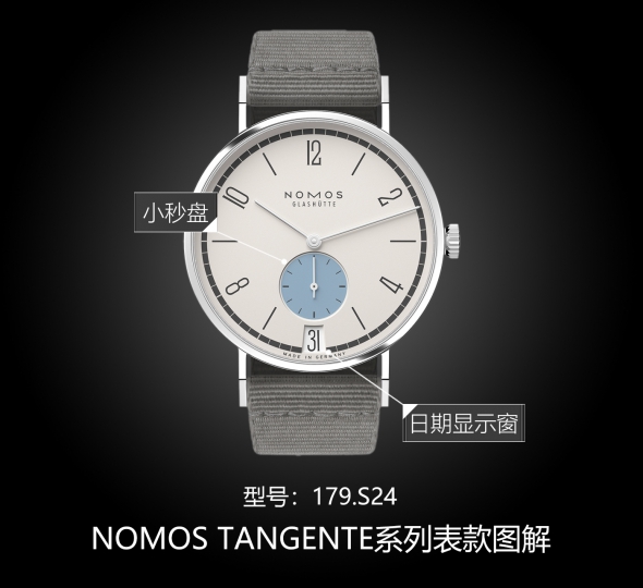 NOMOS TANGENTE系列179.S24图解