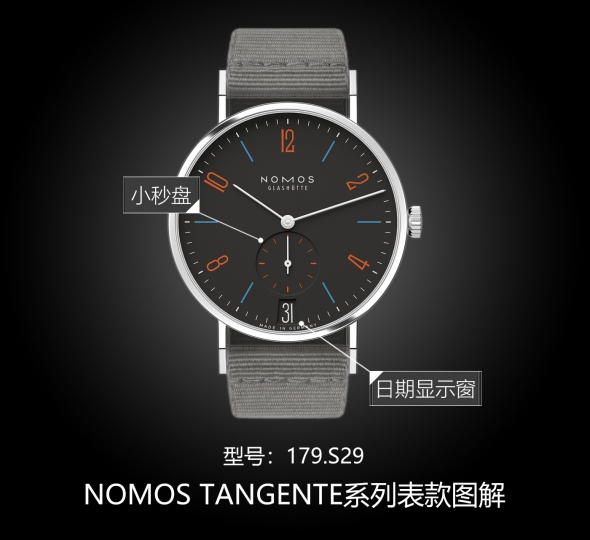 NOMOS TANGENTE系列179.S29图解