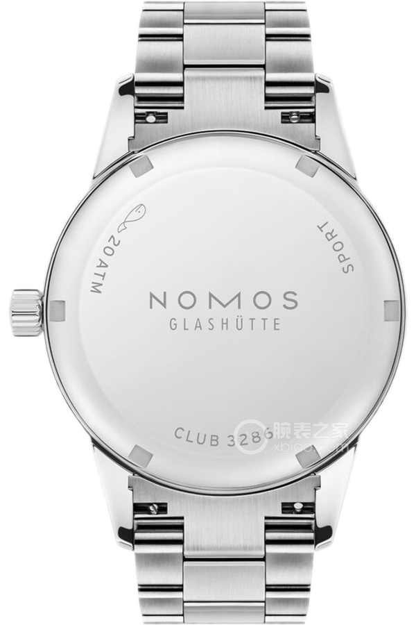 NOMOS CLUB系列747背面圖