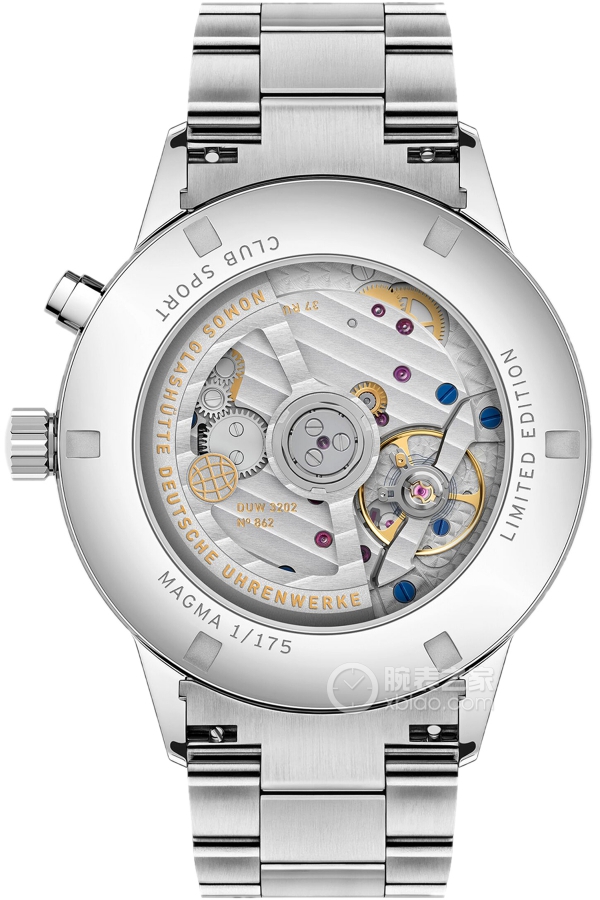 NOMOS俱乐部系列790.S5背面图