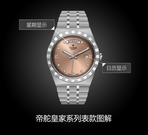 帝舵皇家系列M28600-0011图解