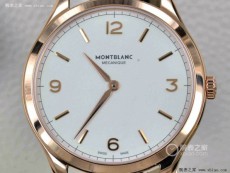 万宝龙HERITAGE SPIRIT系列传承Chronométrie系列超薄腕表