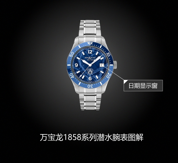 万宝龙1858系列129369图解