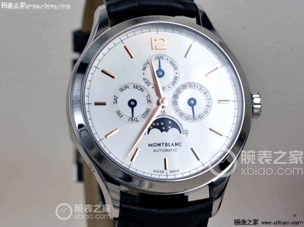 万宝龙HERITAGE SPIRIT系列传承Chronométrie系列年历腕表