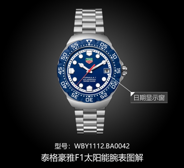泰格豪雅F1系列WBY1112.BA0042图解