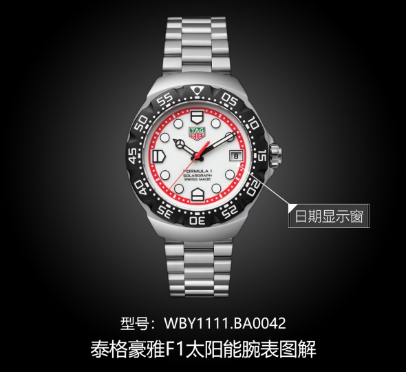泰格豪雅F1系列WBY1111.BA0042图解