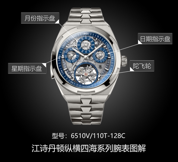江诗丹顿纵横四海系列6510V/110T-128C图解