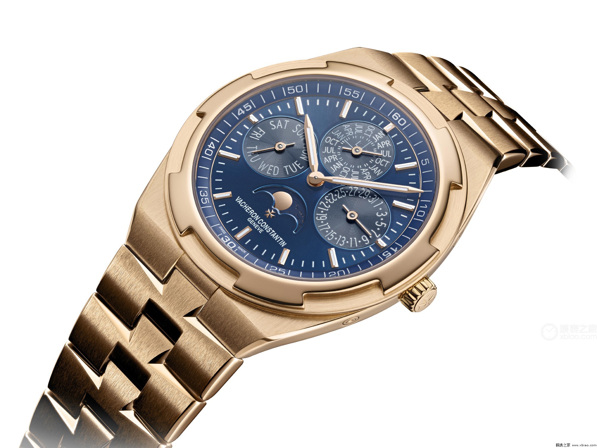 Vacheron Constantin Overseas Perpetual Calendar 4300v 18k Rose Gold