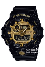 卡西欧G-SHOCK系列GA-710GB-1A