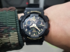 卡西欧G-SHOCK系列GA-100CF-1A9