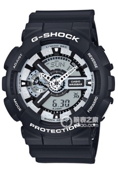 卡西欧G-SHOCK GA-110BW-1A