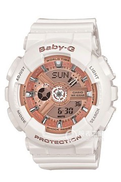 卡西欧(Casio)GA-110WB-7A/BA-110-7A1情侣表女款