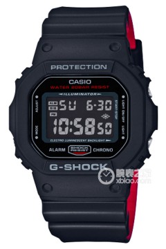 卡西欧G-SHOCK系列DW-5600HR-<em>1</em>(DW5600HR<em>1</em>)手表