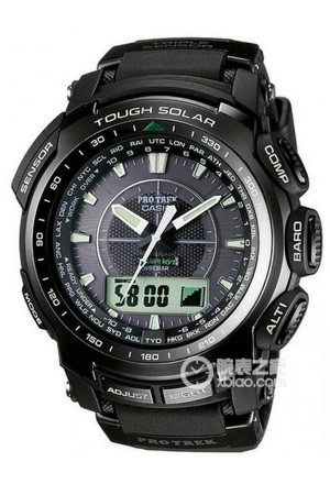 Casio卡西欧手表型号PRW-5000YT-1D PROTREK系列价格查询】官网报价|腕