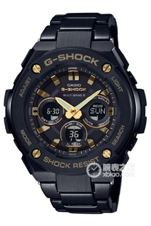 卡西欧G-SHOCKGST-W300BD-1A