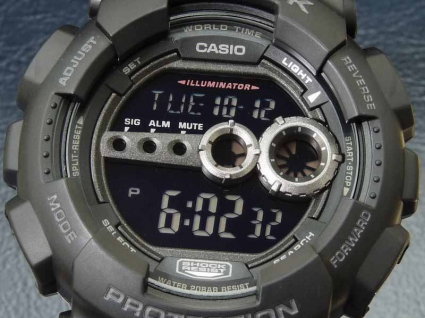 卡西欧G-SHOCK系列GD-100-1B