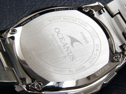卡西欧OCEANUS系列OCW-S1200-1A