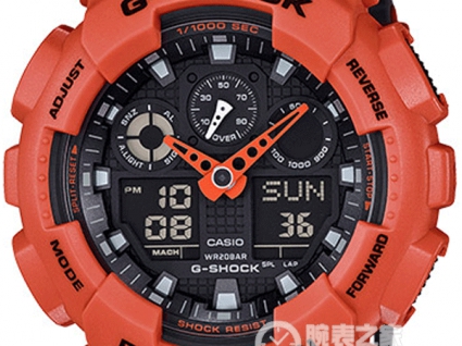 卡西欧G-SHOCK系列GA-100L-4A