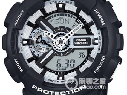 卡西欧G-SHOCK系列GA-110BW-1A