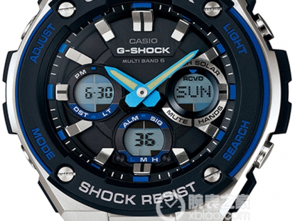 卡西歐G-SHOCK系列GST-W100D-1A2