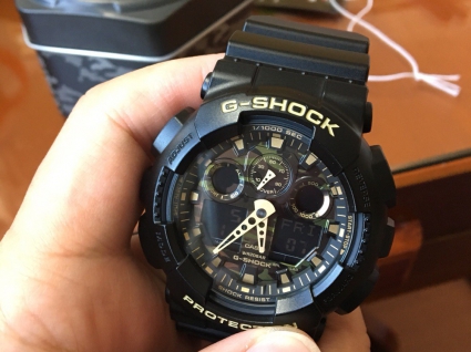 卡西欧G-SHOCK系列GA-100CF-1A9