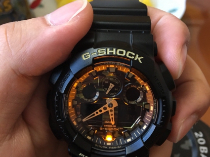 卡西欧G-SHOCK系列GA-100CF-1A9