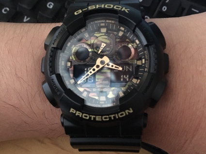 卡西欧G-SHOCK系列GA-100CF-1A9