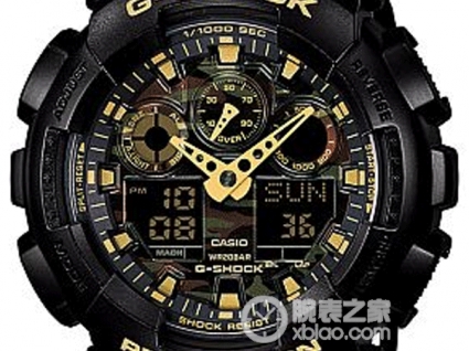 卡西欧G-SHOCK系列GA-100CF-1A9