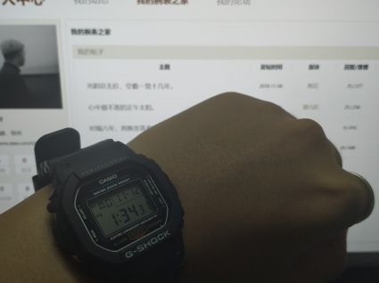 卡西欧G-SHOCK系列DW-5600E-1V