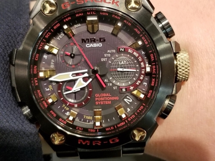 卡西欧G-SHOCK系列MRG-G1000B-1A4