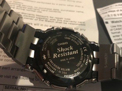 卡西欧G-SHOCK系列GMW-B5000D-1