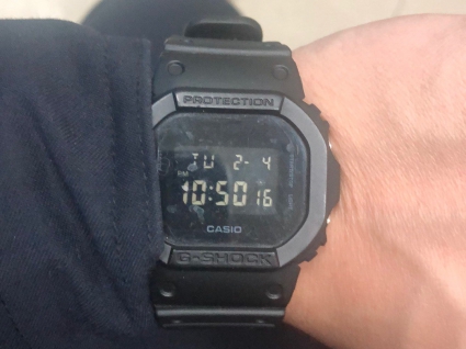 卡西歐G-SHOCK系列DW-5600BBN-1