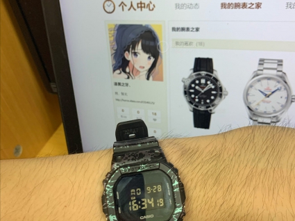 卡西欧G-SHOCK系列DW-5600PM-1