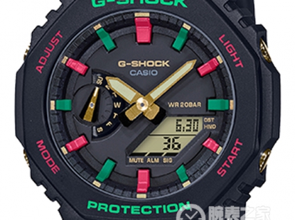 卡西欧G-SHOCK系列GA-2100TH-1APR