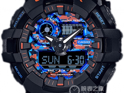 卡西欧G-SHOCK系列GA-700CT-1A