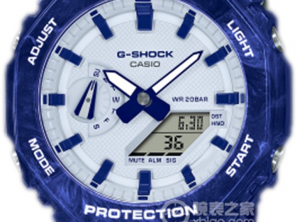 卡西欧G-SHOCK系列GA-2100BWP-2APFQ