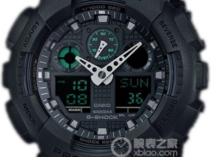 卡西欧G-SHOCK系列GA-100MB-1A