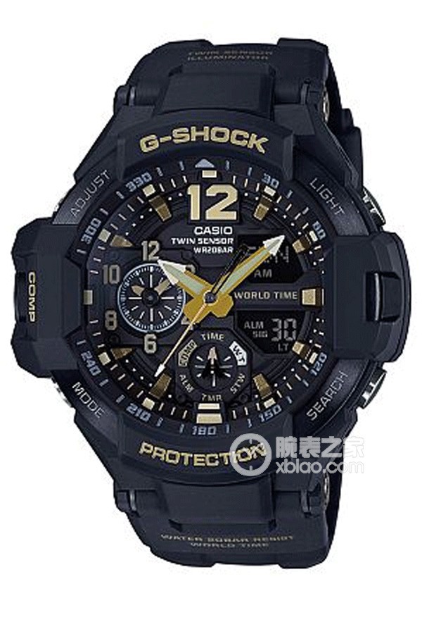 卡西欧G-SHOCK系列GA-1100GB-1A