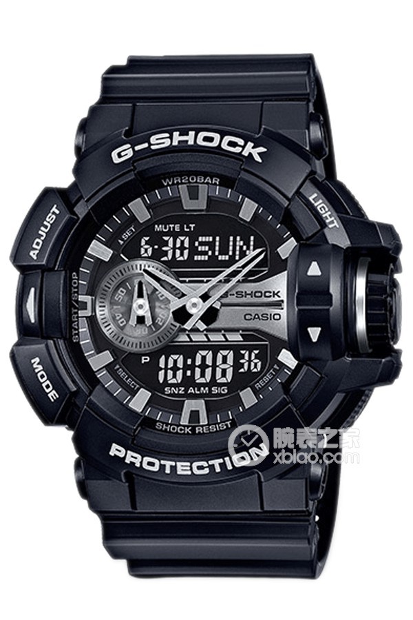 卡西欧G-SHOCK系列GA-400GB-1A