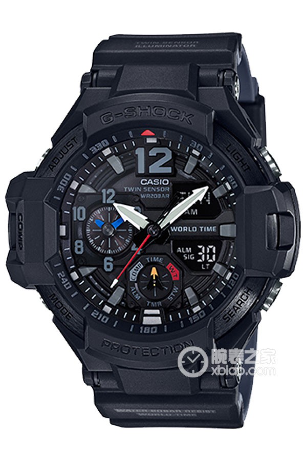 卡西欧G-SHOCK系列GA-1100-1A1