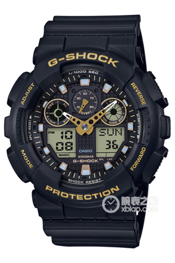 卡西欧G-SHOCK系列GA-100GBX-1A9