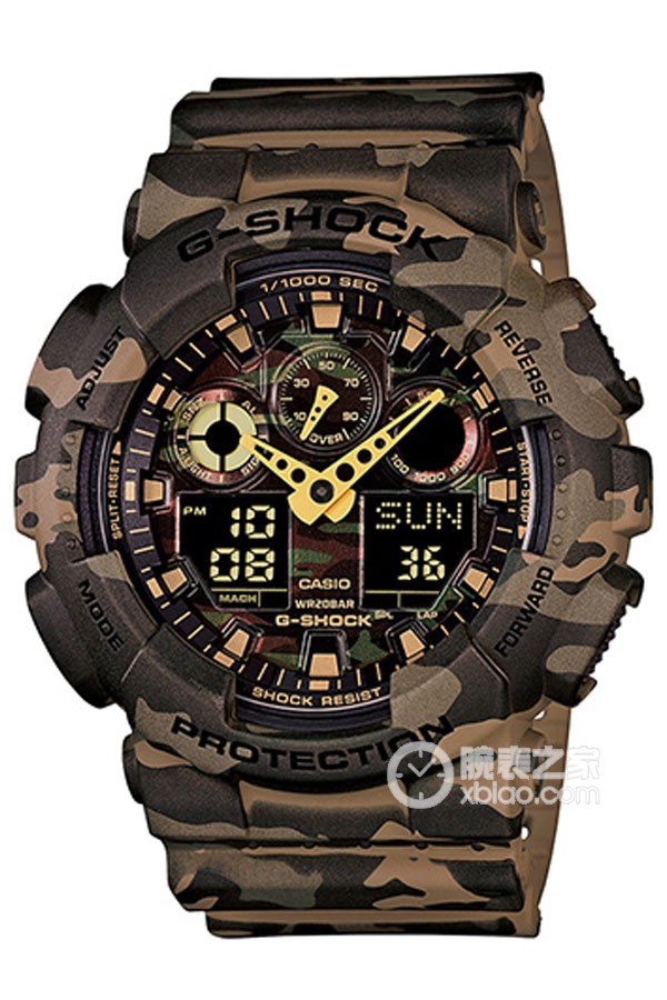 卡西欧G-SHOCK系列GA-100CM-5A