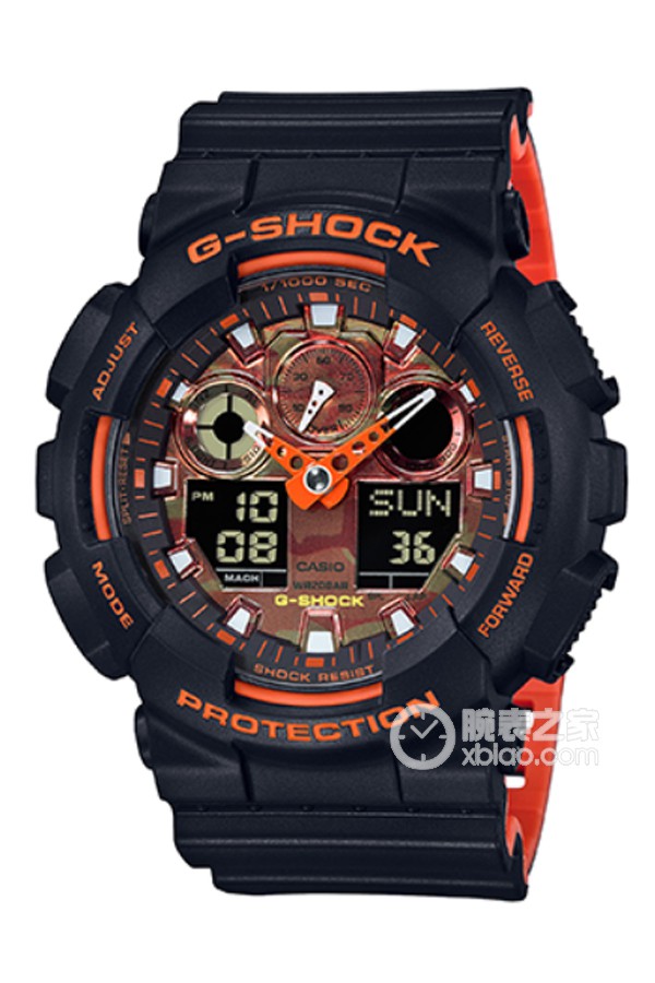 卡西欧G-SHOCK系列GA-100BR-1A