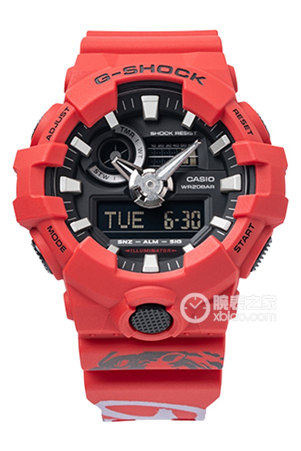 卡西欧G-SHOCK系列GA-700-4APRG