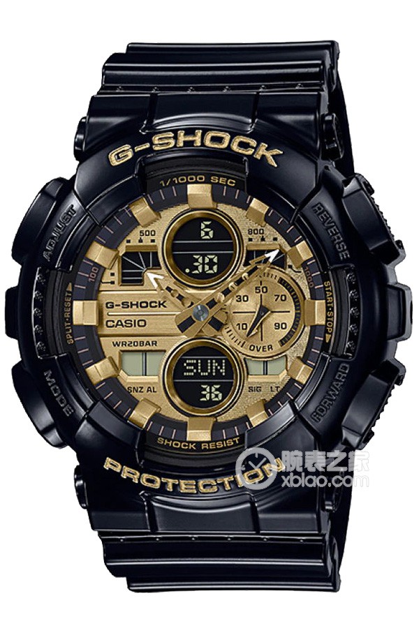 卡西欧G-SHOCK系列GA-140GB-1A1